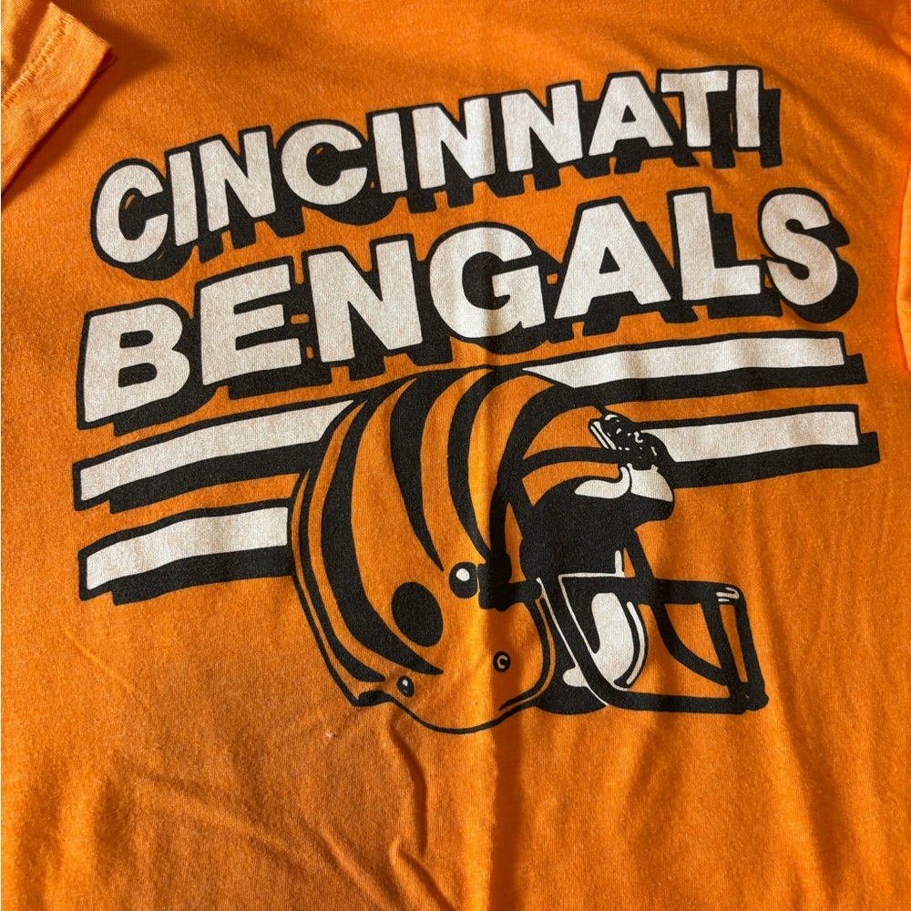 Cincinnati Bengals Orange Homage Graphic Tee - adult